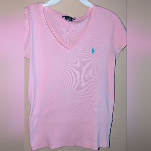 V Neck Polo Tee